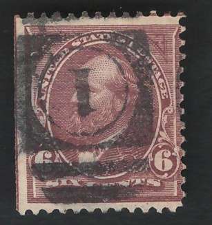 USA-Scott 1894 Unwmk 6c #256 Brown. Price R39 (cv R585)