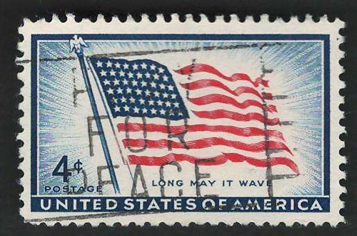 USA 1957 Old Glory (48 Stars). Scott #1094