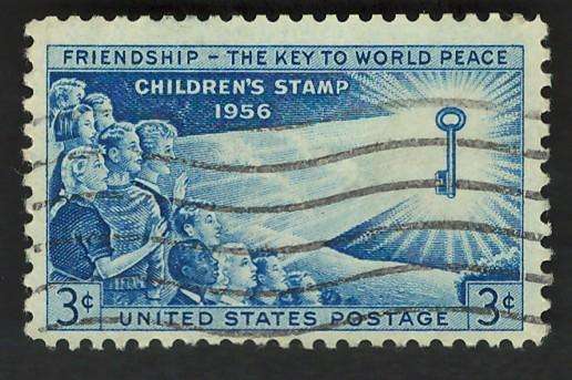 USA 1956 Children of the World. Scott #1085