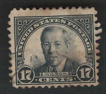 USA 1925/26  Scott #623 17c Black. Price R6