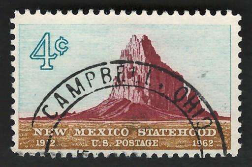 USA 1961 New Mexico Statehood: Shiprock. Scott #1191