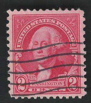 USA 1932 Scott #707 2c Carmine Rose. Price R4