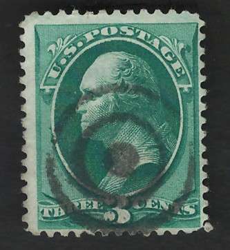USA Scott 1873 #158 3c Blue Green. Price R13