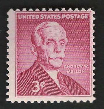 USA 1955 Andrew W. Mellon (MNH). Scott #1072