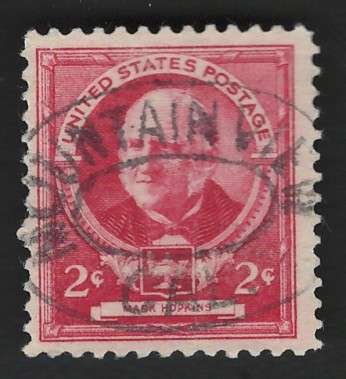 USA 1940 Mark Hopkins (American Educators) Scott #870 2c
