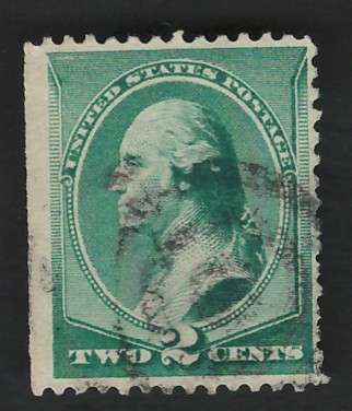USA Scott 1887 #213 2c Green. Price R9
