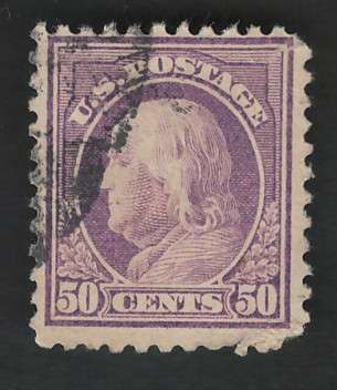 USA-Scott 1917/19  P11 #517 50c Light Violet. Price R9