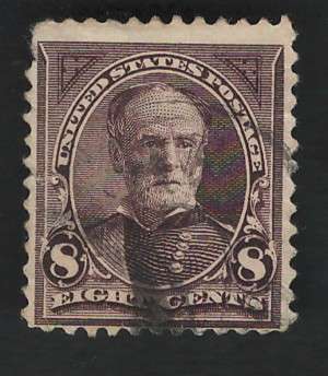 USA-Scott 1895 #272 8c Dark Violet Brown. Price R15