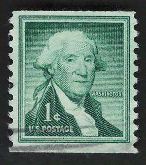 USA 1954-80 (P10 Vert) Washington. Scott #1054