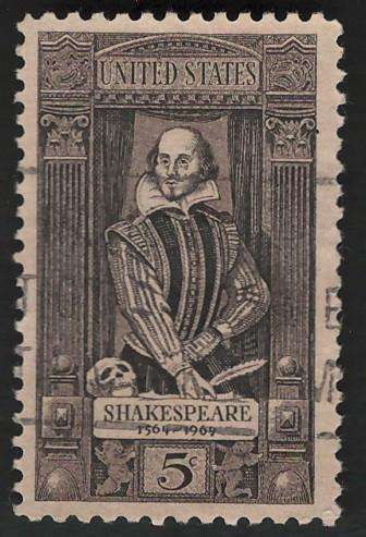 USA 1964 William Shakespeare. Scott #1250