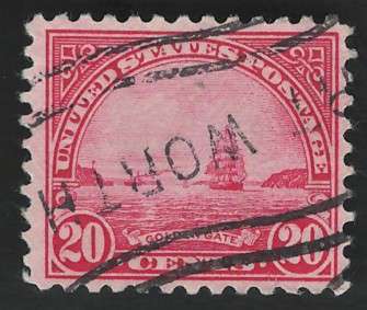 USA 1931 (P11x10½) Scott #698 20c Bright Carmine. Price R5