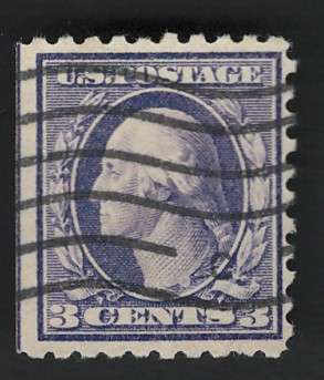 USA-Scott 1916/17  (P10) #464 3c Violet Type I. Price R39 (cv R370)