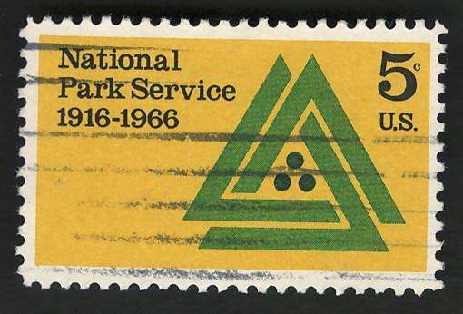 USA 1966 National Park Service: Emblem. Scott #1314