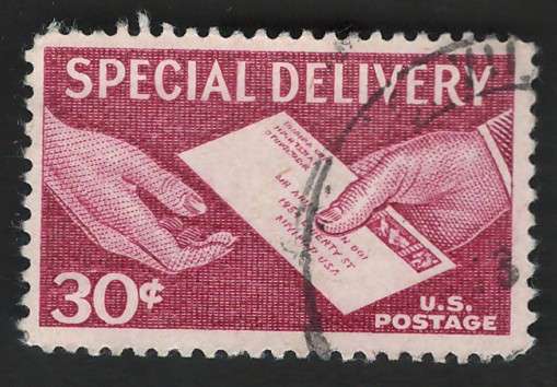 USA Scott Spec Deliv 1957 (#E21) 30c Lake