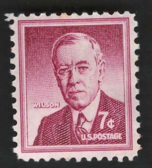 USA 1954-68 Liberty Issue: Woodrow Wilson. Scott #1040 (MOGH). Price R6