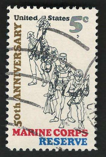 USA 1966 Marine Corps Reserve. Scott #1315