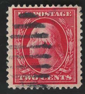USA-Scott 1910/11 #375 2c Dark Carmine. Price R5