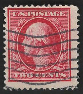 USA-Scott 1910/11 #375 2c Bright Carmine. Price R5