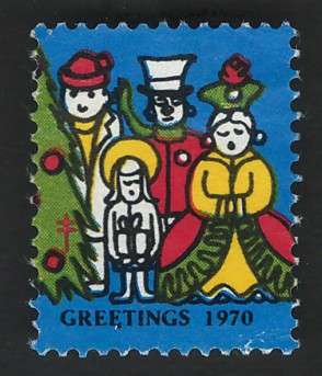 USA Scott 1970 Christmas Seals #WX244 (Unused). Price R5