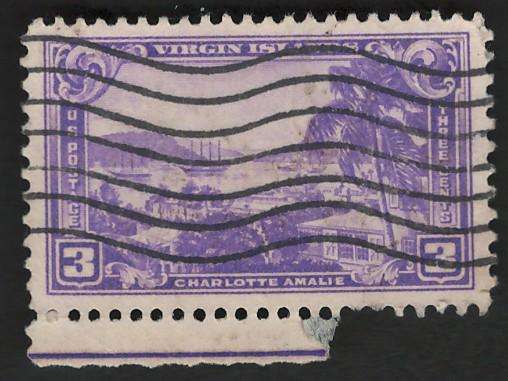 USA 1937 Territorial Issues Scott #802 3c. Price R4