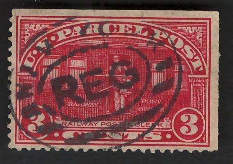 USA Scott Parcel Post 1913 #Q3 3c
