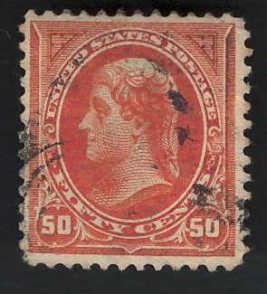 USA-Scott 1895 #275 50c Orange  used. Price R45 (cv R740)