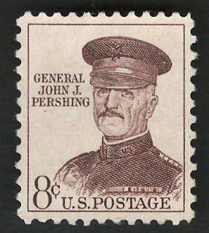 USA 1961-66 Regular Issue: John J. Pershing (Unused). Scott #1214
