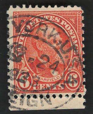 USA-Scott 1926/34 (P11x10½) #638 6c Red Orange. Price R5
