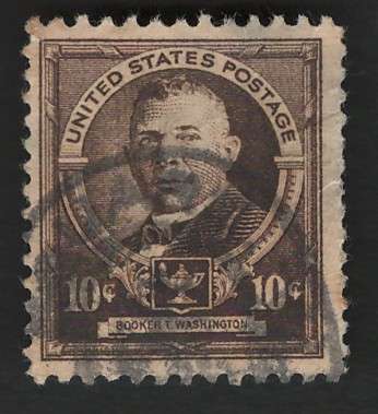 USA 1940 Booker T. Washington (American Educators) Scott #873 10c