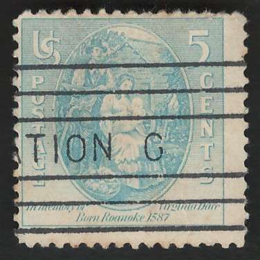 USA 1937 Virginia Dare Scott #796 5c. Price R5