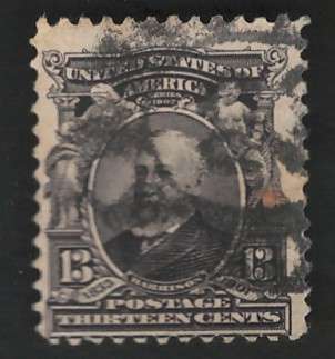 USA-Scott 1902/03 #308 13c Brown Violet. Price R39 (cv R214)