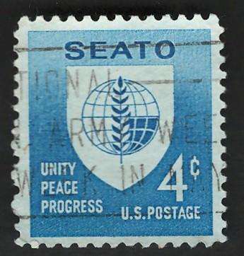 USA 1960 SEATO Emblem. Scott #1151