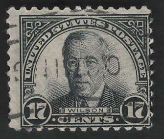USA 1931 (P11x10½) Scott #697 17c Black. Price R9
