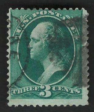 USA-Scott 1879 #184 3c Dark Green
