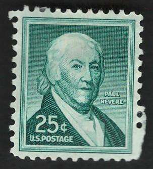 USA 1954-68 Liberty Issue: Paul Revere. Scott #1048 (MPGH). Price R6