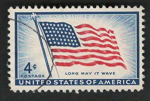 USA 1957 Old Glory (48 Stars). Scott #1094