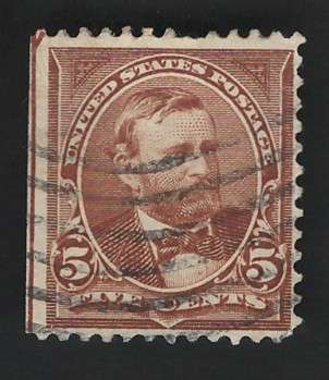 USA-Scott 1895 #270 5c Chocolate. Price R15 (cv R78)