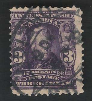 USA-Scott 1902/03 #302 3c Deep Violet. Price R15 (cv R78)