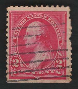 USA-Scott 1894 2c Type III #252 Carmine. Price R27 (cv R273)