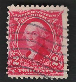 USA-Scott 1902/03 #301 2c Bright Carmine. Price R7