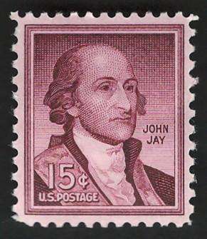 USA 1954-68 Liberty Issue: John Jay. Scott #1046 (MOGH). Price R6