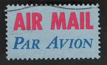USA 1973 International Airmail Par Avion stamp. Price R4