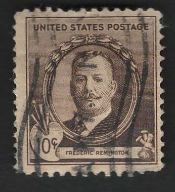 USA 1940 Frederic Remington (American Artists) Scott #888 10c