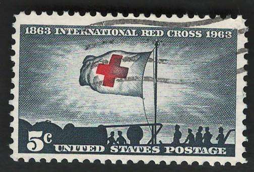 USA 1963 Red Cross Centenary. Scott #1239