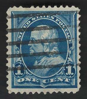 USA-Scott 1895 #264 1c Blue. Price R9