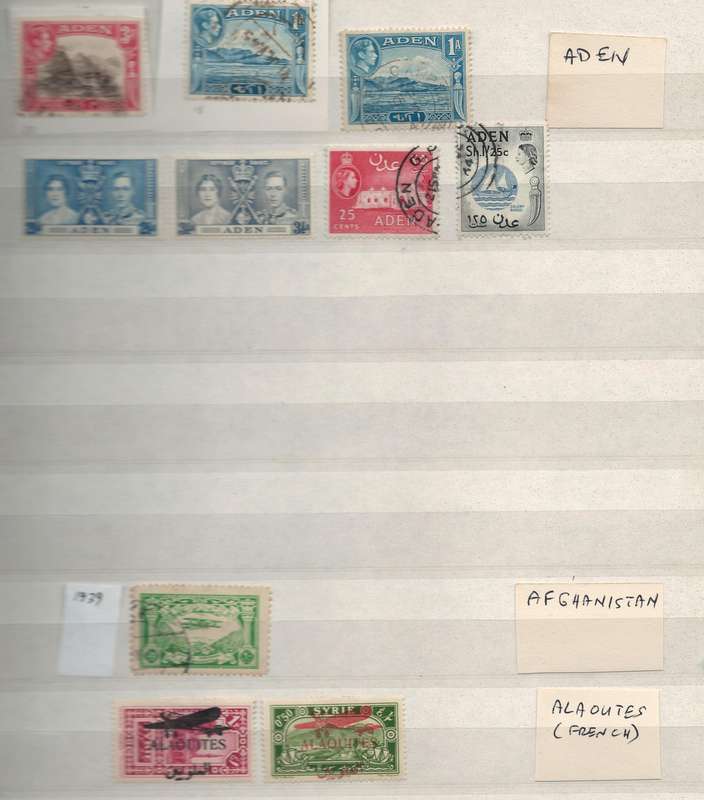 16 Page (32 sides, 10 rows) Stock Book (very fine). Aden to Belgium Congo (details below)