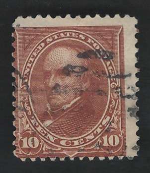 USA Scott 1897/1903 #283 (Type II) 10c Brown. Price R24 (cv R117)