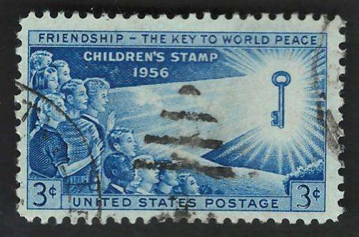 USA 1956 Children of the World. Scott #1085