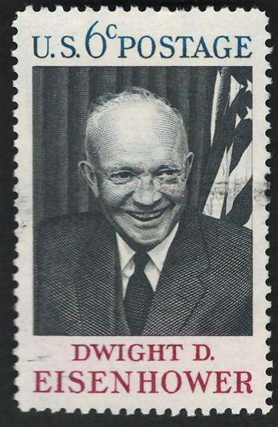 USA 1969 Dwight D. Eisenhower. Scott #1383