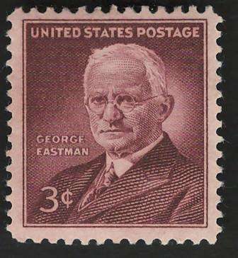 USA 1954 George Eastman, inventor & philanthropist (MNH). Scott #1062